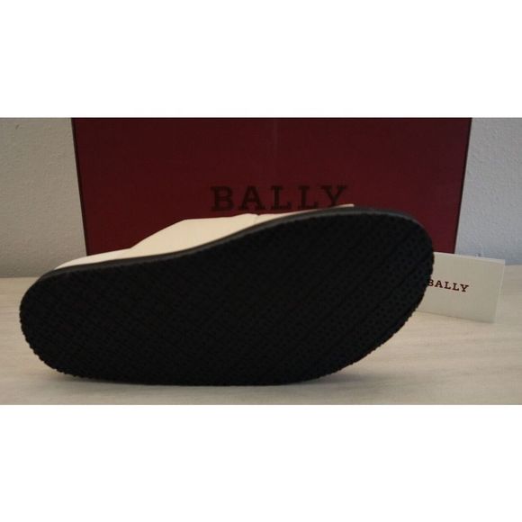 Bally 6300082 Women's Sz 5.5M Bone/Beige Leather Emma Slide Sandals $640 - Picture 5 of 13